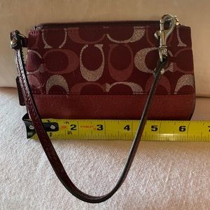 Coach wristlet